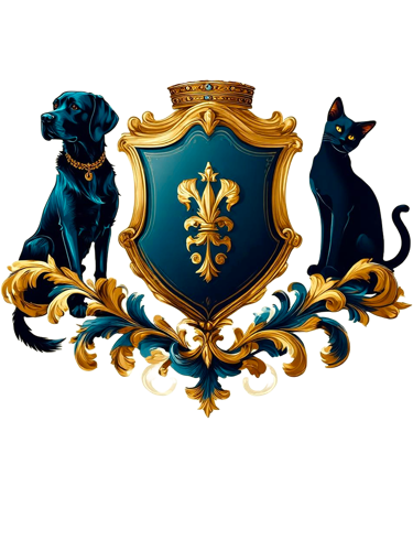 Blason Les Animaux d&rsquo;Enghien — La Meute 1850